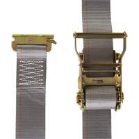 Tendeur d'arrimage logistique, Rochet, 2" la x 16' lo, Charge d'utilisation 1000 lb (454 kg) Action Paper
