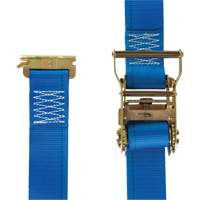 Logistic Strap, Ratchet, 2" W x 20' L, 1000 lbs. (454 kg) WLL Action Paper