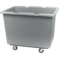 Starcart Box Truck, Polyethylene, 43" L x 31" W x 34" H, 16 cu. ft. Volume, 800 lbs. Capacity Action Paper
