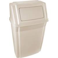 Slim Jim&reg; Containers, Swing Lid, Plastic, Fits Container Size: 19-1/2" x 12" Action Paper