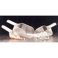 Clear Scoop, Plastic, Transparent, 6 oz. Action Paper