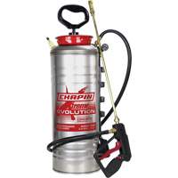 Pulv&eacute;risateur de b&eacute;ton &agrave; r&eacute;servoir Evolution, 3,5 gal. (13,2 L), Acier inoxydable, Lance de 19" Action Paper