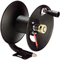 High Pressure Carry Handle Hose Reel, 100', Steel Action Paper