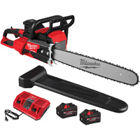 Fuel 20" Dual Battery Chainsaw Kit, Battery Powered, 5.8 HP Action Paper
