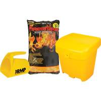 Firestorm Intense Ice Melter Kit with 56 Bags, Bag, 44 lbs. (20 kg), -32°C (-25°F) Melting Point Action Paper