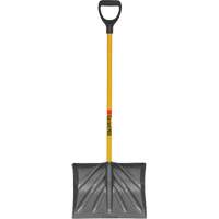 Pro Scraper Shovel, Polypropylene Blade, 18" Wide, D-Grip Handle Action Paper