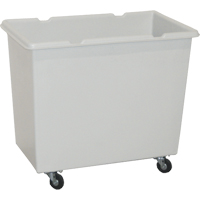 Mini Starcart Box Truck, Polyethylene, 33" L x 19" W x 28" H, 6 cu. ft. Volume, 200 lbs. Capacity Action Paper