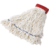 Speciality Mops - Clean Room™ Mops, Specialty, Polyester/Rayon, 16-20 oz., Loop Style NC765 | Action Paper