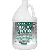 Nettoyant et d&eacute;graissant industriel Crystal Simple Green , 1 gal., Cruche Action Paper