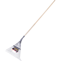 Pro Fan Rake, 24" Blade, 22 Tines, Hardwood Handle, Steel Blade Action Paper