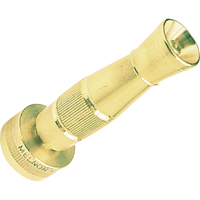 Metal Hose Nozzles, Non-Insulated, Twist-Trigger, 80 PSI Action Paper