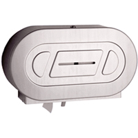 Twin Jumbo Toilet Paper Dispenser, Multiple Roll Capacity NG450 | Action Paper