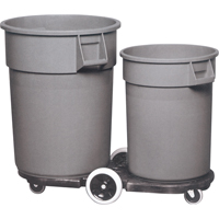 Socle roulant Tandem Brute, Noir Action Paper