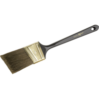 One Coat 100% Angle Sash Brush, Polyester, Plastic Handle, 2" Width Action Paper