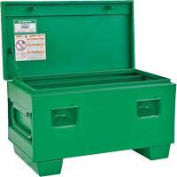 Chest Box, 36" W x 19" D x 17" H, Green Action Paper