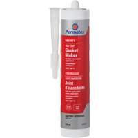 Hi-Temp Red RTV Gasket Maker, 300 ml, Tube, Red Action Paper