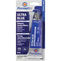 Ultra Blue&reg; Gasket Maker, 80 ml, Tube, Blue Action Paper