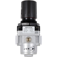 R&eacute;gulateur de d&eacute;bit dair interm&eacute;diaire, 3/8" NPT, PSI max. de 220 PSI, Canalisation Action Paper