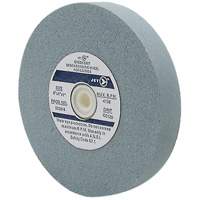 Bench Grinding Wheel, 8" x 1", 1" Arbor, Silicon Carbide Action Paper