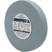 Bench Grinding Wheel, 8" x 1", 1" Arbor, Silicon Carbide Action Paper