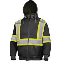 6925BK Hoodie, 3X-Large, Black Action Paper
