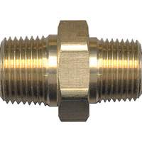 Mamelon hexagonal, Laiton, 3/4" x 1/2", NPT x NPT Action Paper