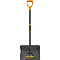 Pro Snow Shovel, Polypropylene Blade, 13-1/2" Wide, D-Grip Handle Action Paper