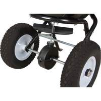 Broadcast Spreader, 22000 sq. ft., 100 lbs. capacity Action Paper
