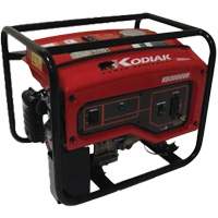 Kodiak KD3000VR Portable Generator, 2400 W Rated, 120 V, 16 L Tank Action Paper