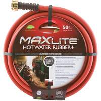 Tuyaux pour eau chaude, Caoutchouc, 5/8" dia. x 50' lo Action Paper
