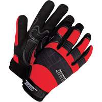 Gants performants &agrave; usage intensif avec paumes coussin&eacute;es, Taille Grand, Paume Synth&eacute;tique Action Paper