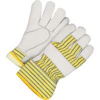 Classic Fitter Gloves, Large, Grain Cowhide Palm, Thinsulate Inner Lining Action Paper