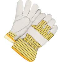 Classic Fitter Gloves with Patch Palm, One Size, Grain Cowhide Palm, Thinsulate Inner Lining Action Paper