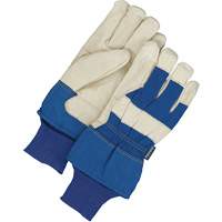 Fitter Gloves, Large, Grain Pigskin Palm, Thinsulate Inner Lining Action Paper