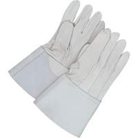 Gander Brand TIG Welder Gloves, Grain Goatskin, Size 10 Action Paper