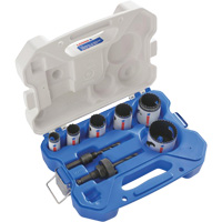 Contractor's Speed Slot&reg; Hole Saw Kit, 9 Pieces Action Paper