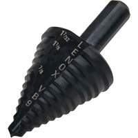 #9 Step Drill Bit, 7/8" - 1-7/32 , High Speed Steel Action Paper