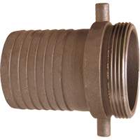 King Short Shank Suction Coupling, Aluminum, 1-1/2" Action Paper