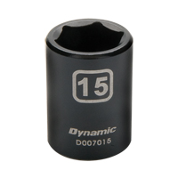 Metric Socket, Impact, 12 mm, 3/8" Drive, 6 Points Action Paper