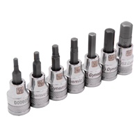 Jeu de douilles SAE standards, 7 mrcx Action Paper