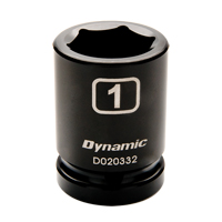 SAE Socket, Impact, 3/4", 3/4" Drive, 6 Points Action Paper