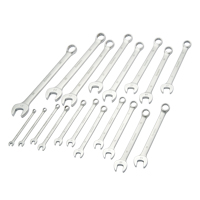 Wrench Set, Combination, 19 Pieces, Metric Action Paper