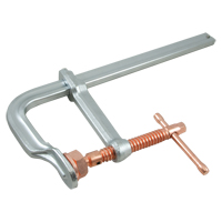 Serre-joint en L, 8" (203,2 mm), Force de serrage 2645 lb Action Paper