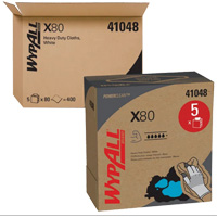 WypAll<sup>®</sup> X80 Extended Use Cloths, Heavy-Duty, 16-4/5" L x 9" W NJJ027 | Action Paper