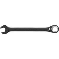Reversible Combination Ratchet Wrench, 4/6/12 Point, 1-1/8", Black/Chrome Finish Action Paper