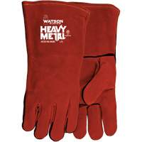 Fire Brand Welding Gloves, Split Cowhide, Size One Size Action Paper