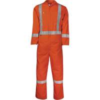 Westex UltraSoft&reg; Unlined Contractor Coveralls, Size 2X-Large, Orange, 8.7 cal/cm² Action Paper