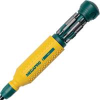 Original Hex 15-in-1 Multi-Bit Screwdriver, 8-37/50" L, Textured Handle Action Paper