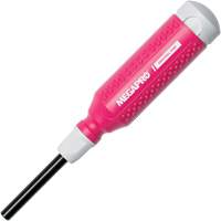 Original Pink 15-in-1 Multi-Bit Screwdriver, 8-37/50" L, Textured Handle Action Paper