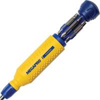 Original Stainless Steel 15-in-1 Multi-Bit Screwdriver, 8-37/50" L, Textured Handle Action Paper